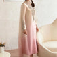 (Pre Order 3/4 Weeks)“Gulaabi” Luxury Outfit - Ombre Pink & Ivory