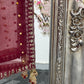 “Dulhan” Maria B Inspired - Maroon Garara - R