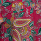 Phoolwari - Armani Silk - Red