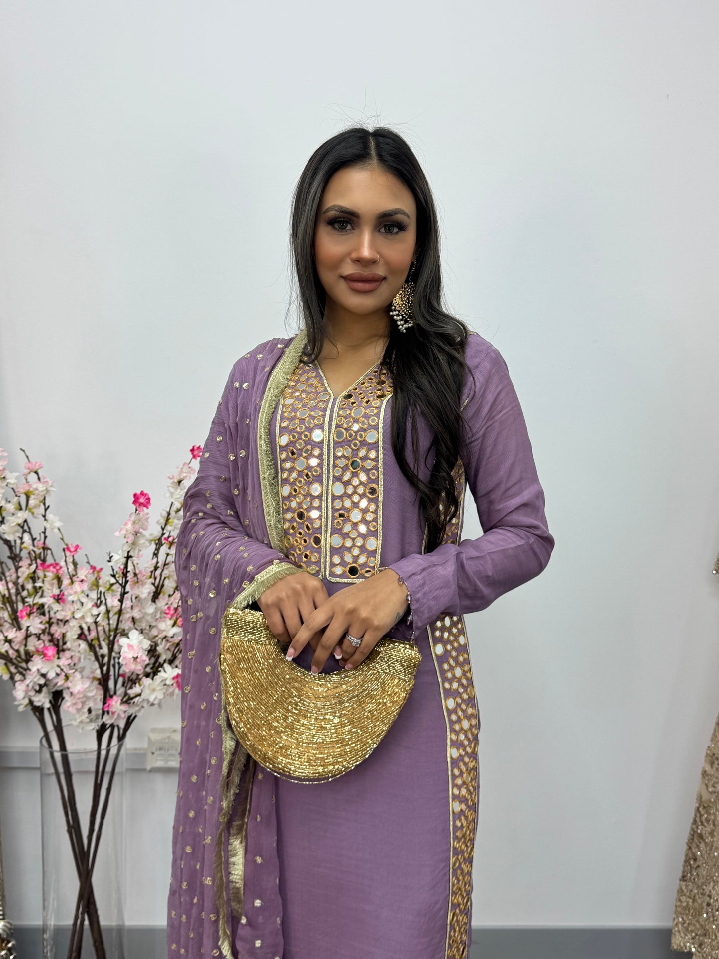 Jhilmil - Mirror Lilac - H