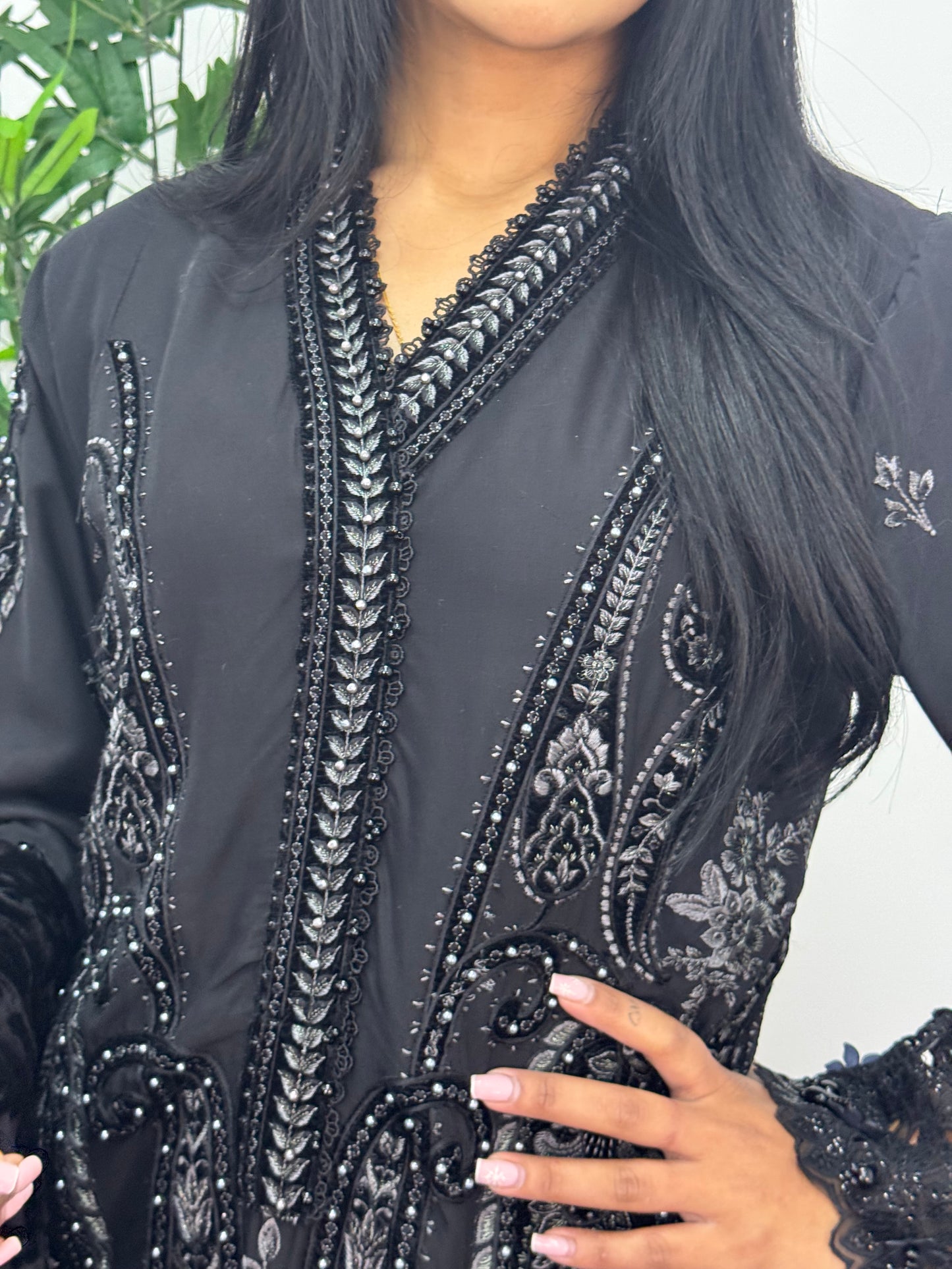 Maria B Luxury Velvet - Black
