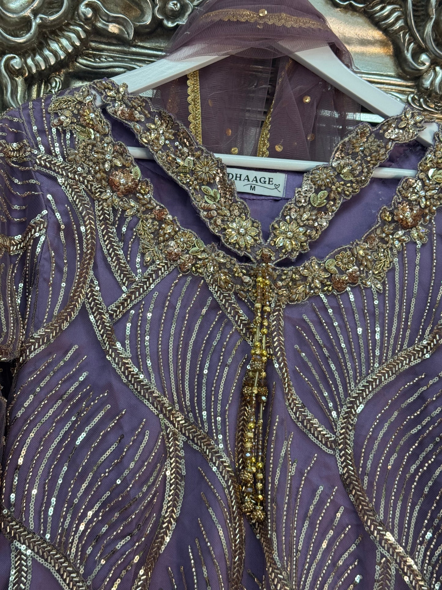 Heer - Cutdana Net - Lilac purple -