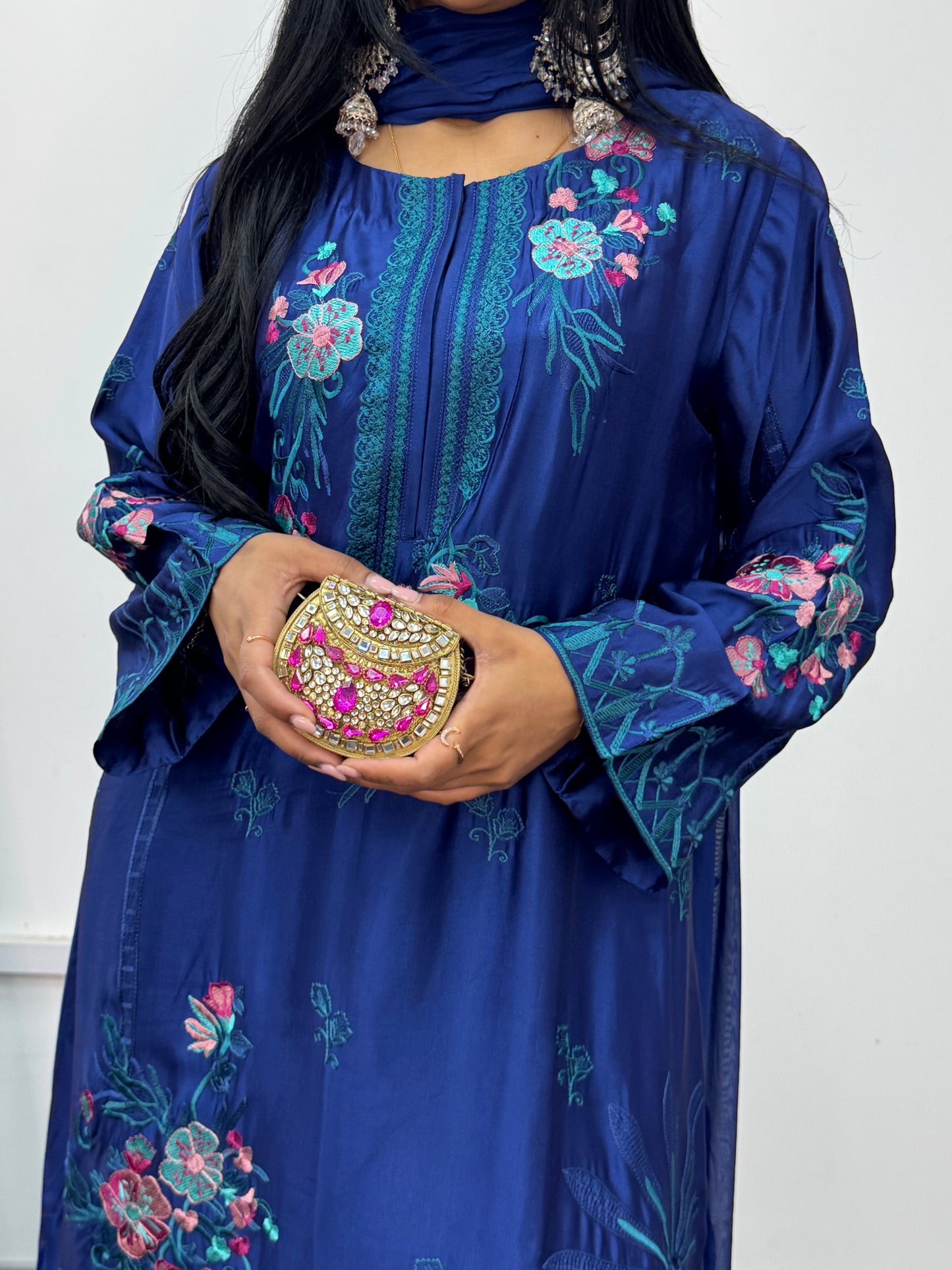 Gul e Lala - Kaftan - Royal Blue
