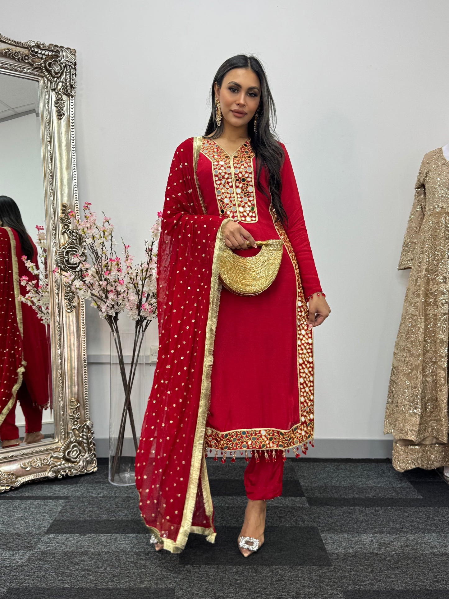 Jhilmil - Mirror Red - H