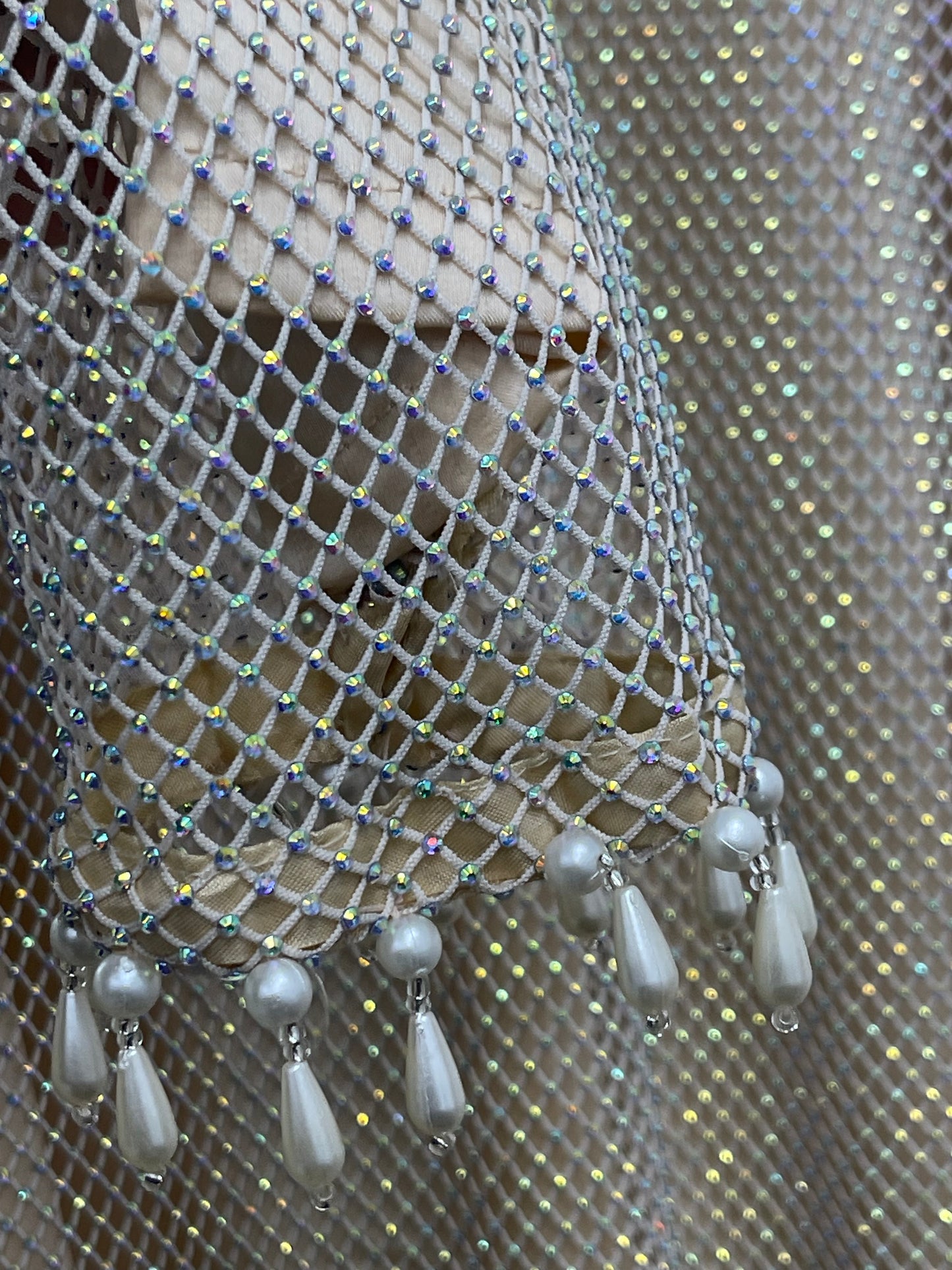 Fish Net  - Ivory - Off White - E