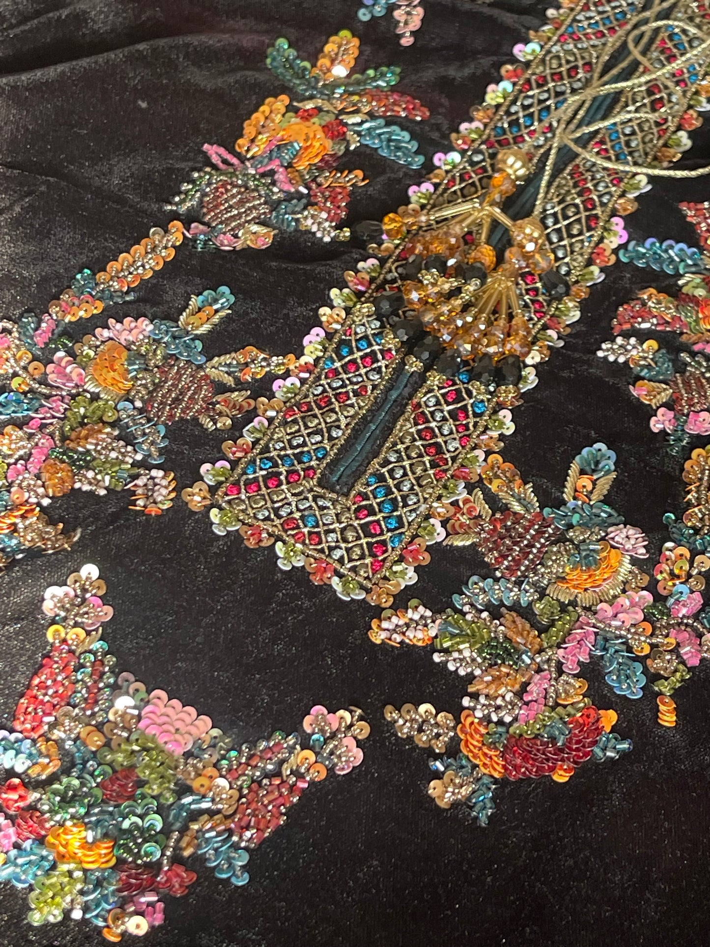 Shadmani - Black Velvet Pret -