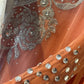 “Nageena” - Party Wear - Peach - Ivory - Nagina - R