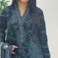 Maria B Luxury Velvet - Teal