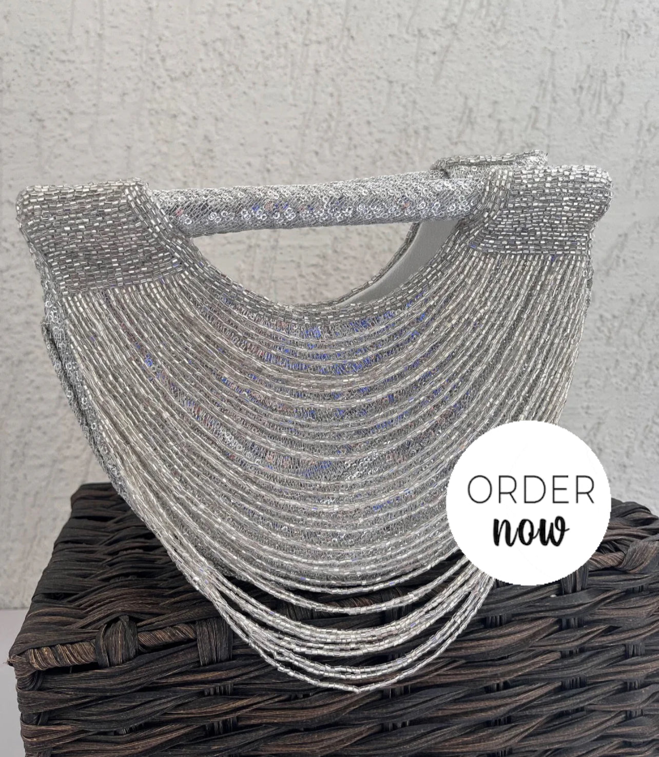 Sara - Moon Bag -Silver