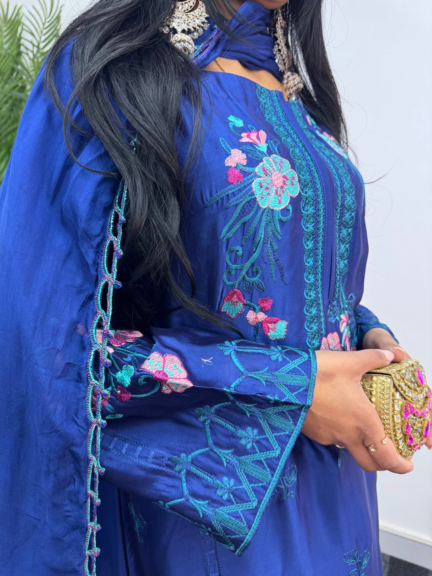 Gul e Lala - Kaftan - Royal Blue