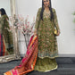 Mehndi - Maria B Inspired Maxi Lehnga -