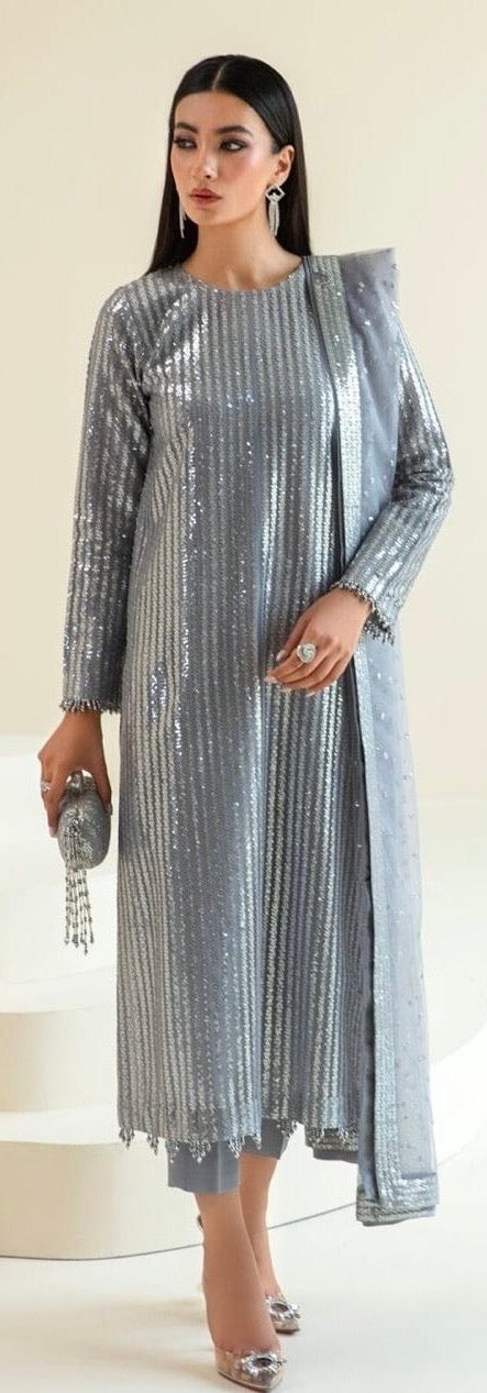 Ballay Ballay - Gray Sequin- Q