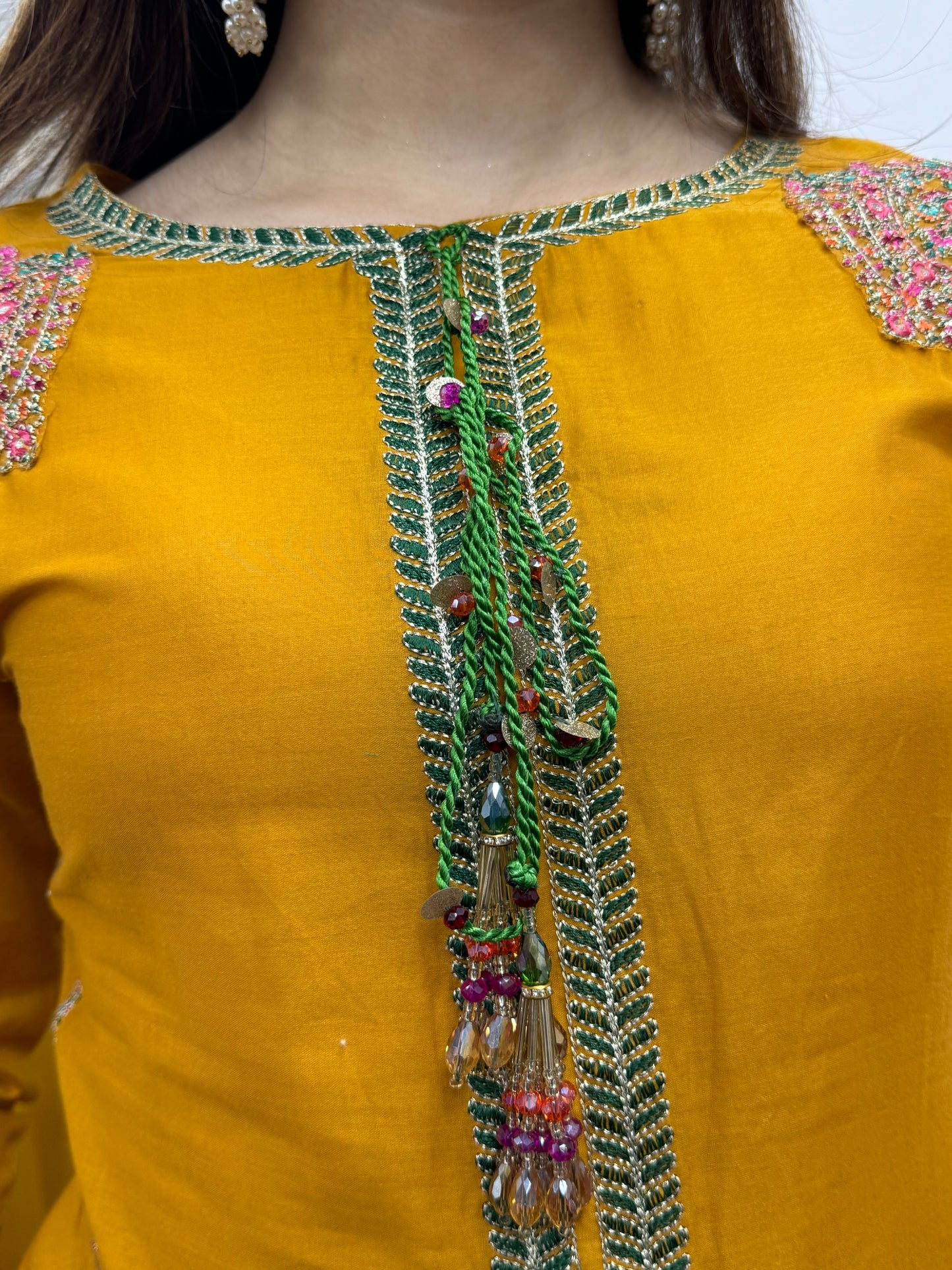 “Suraj” Hussain Rehar’s Inspired - Lawn - Mustard