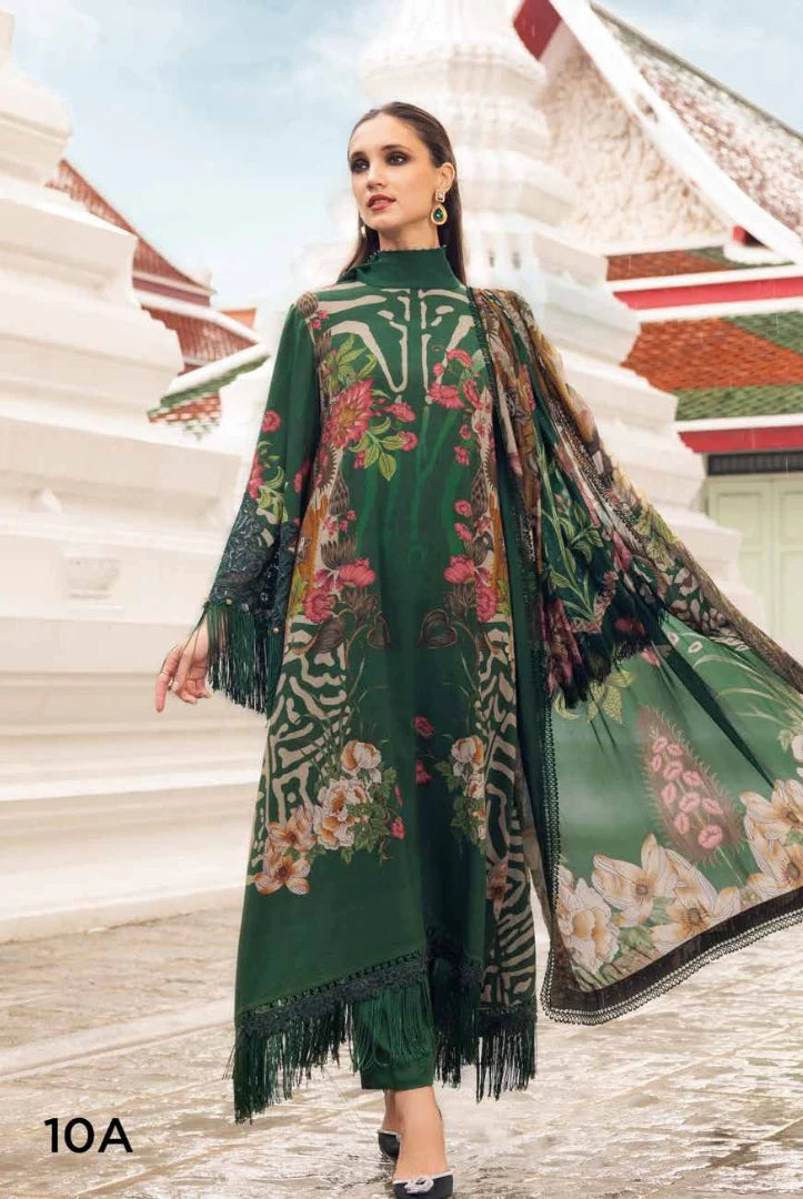 Maria B Winter Mprints - 10A- green