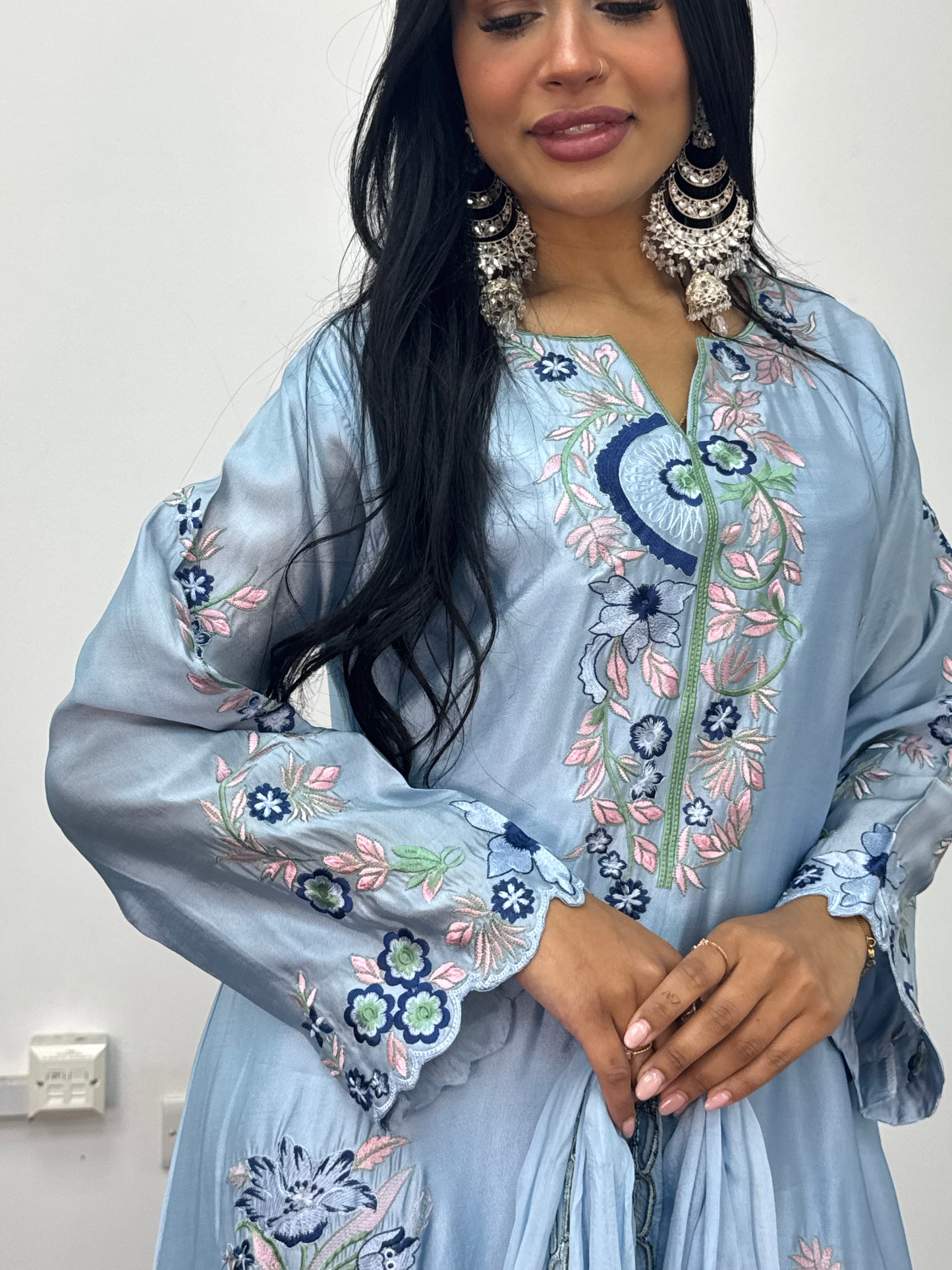 Gul e Lala - Kaftan - Blue