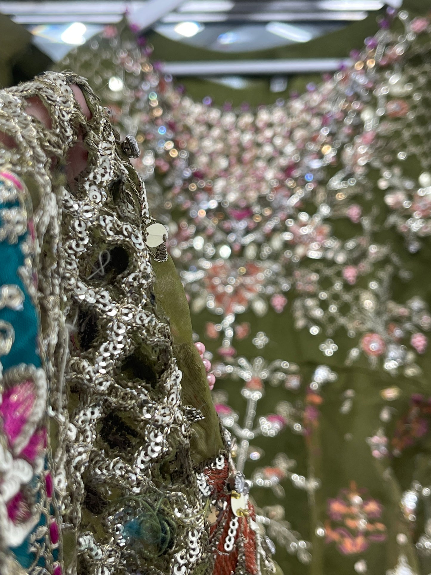 Mehndi - Maria B Inspired Maxi Lehnga -