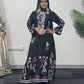 Gul e Lala - Kaftan - black