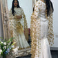 (Preorder 4-5 weeks) Posheeda Sheesh Dupatta with GARARA - Poshida Mirror Dupata -