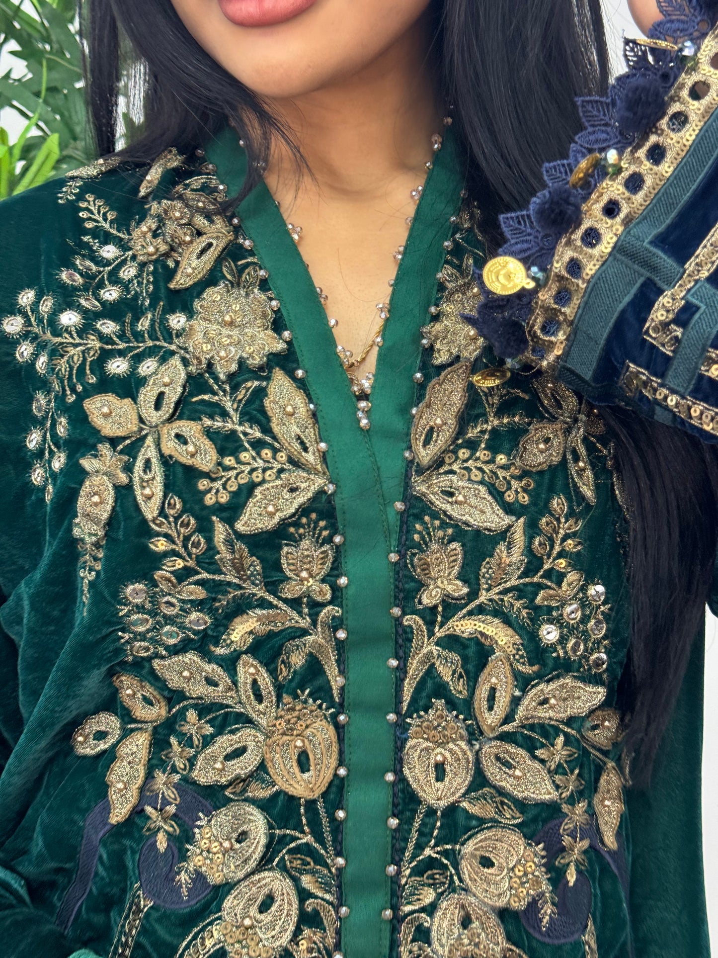 Maria B Luxury Velvet - Green