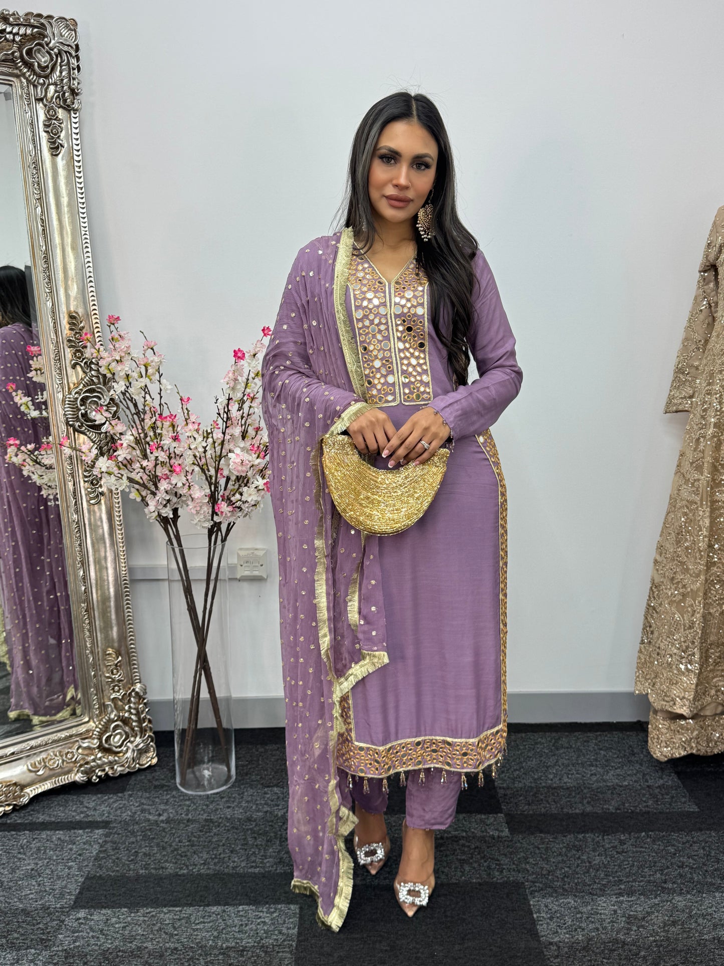 Jhilmil - Mirror Lilac - H