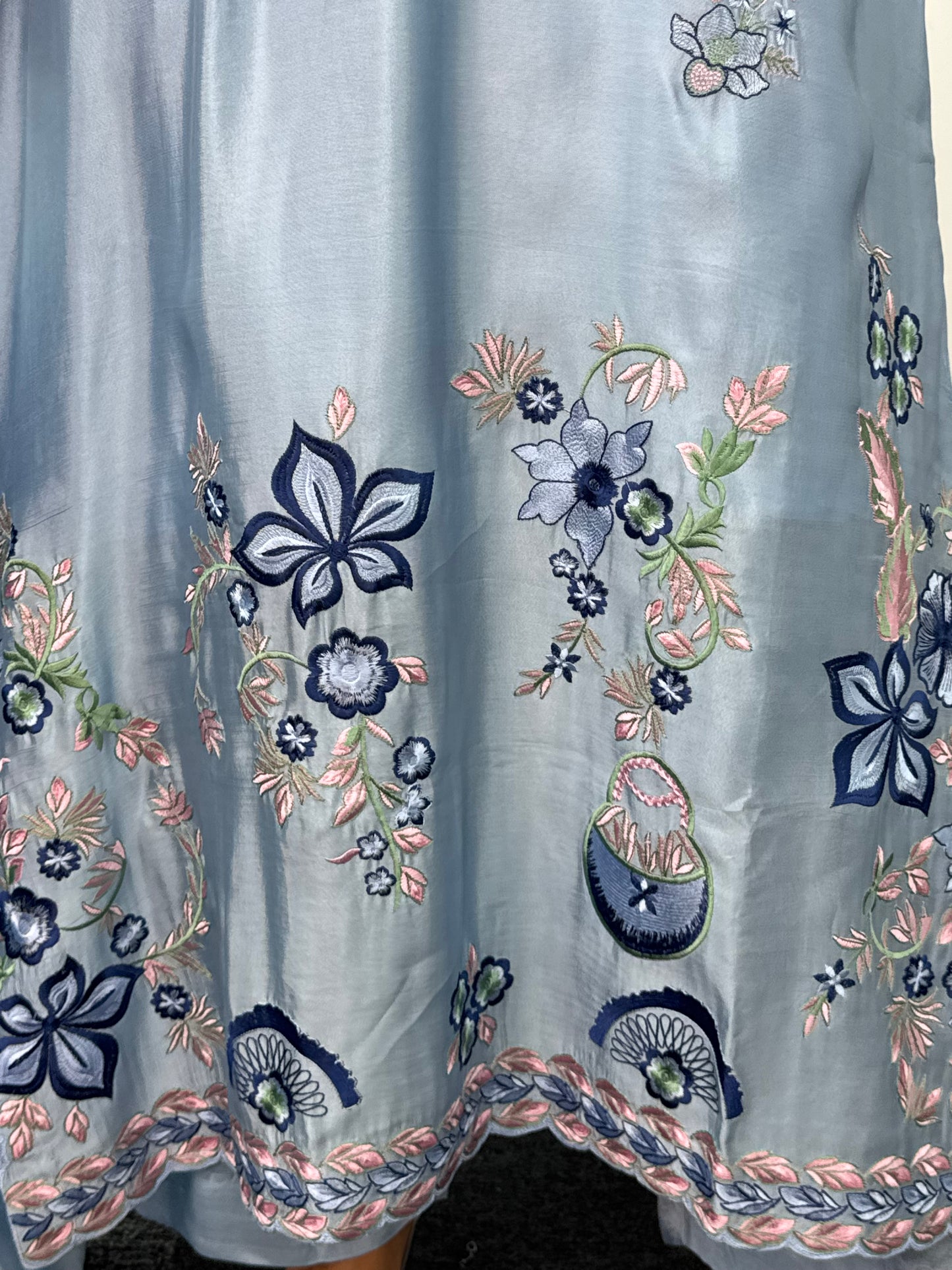 Gul e Lala - Kaftan - Blue