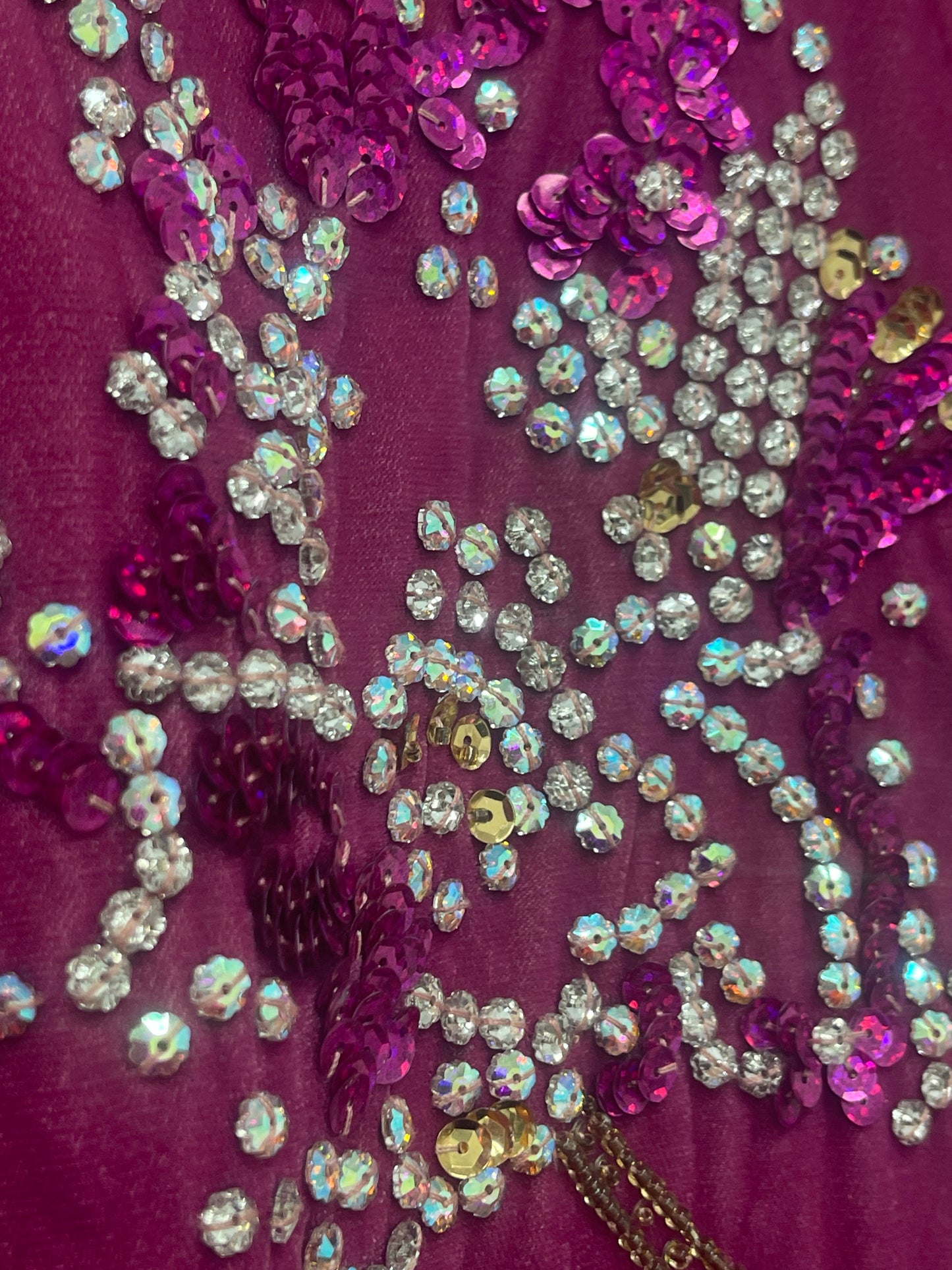 Rang e Gulaab - Hot Pink Velvet - AA -