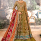 Mehndi - Maria B Inspired Maxi Lehnga -