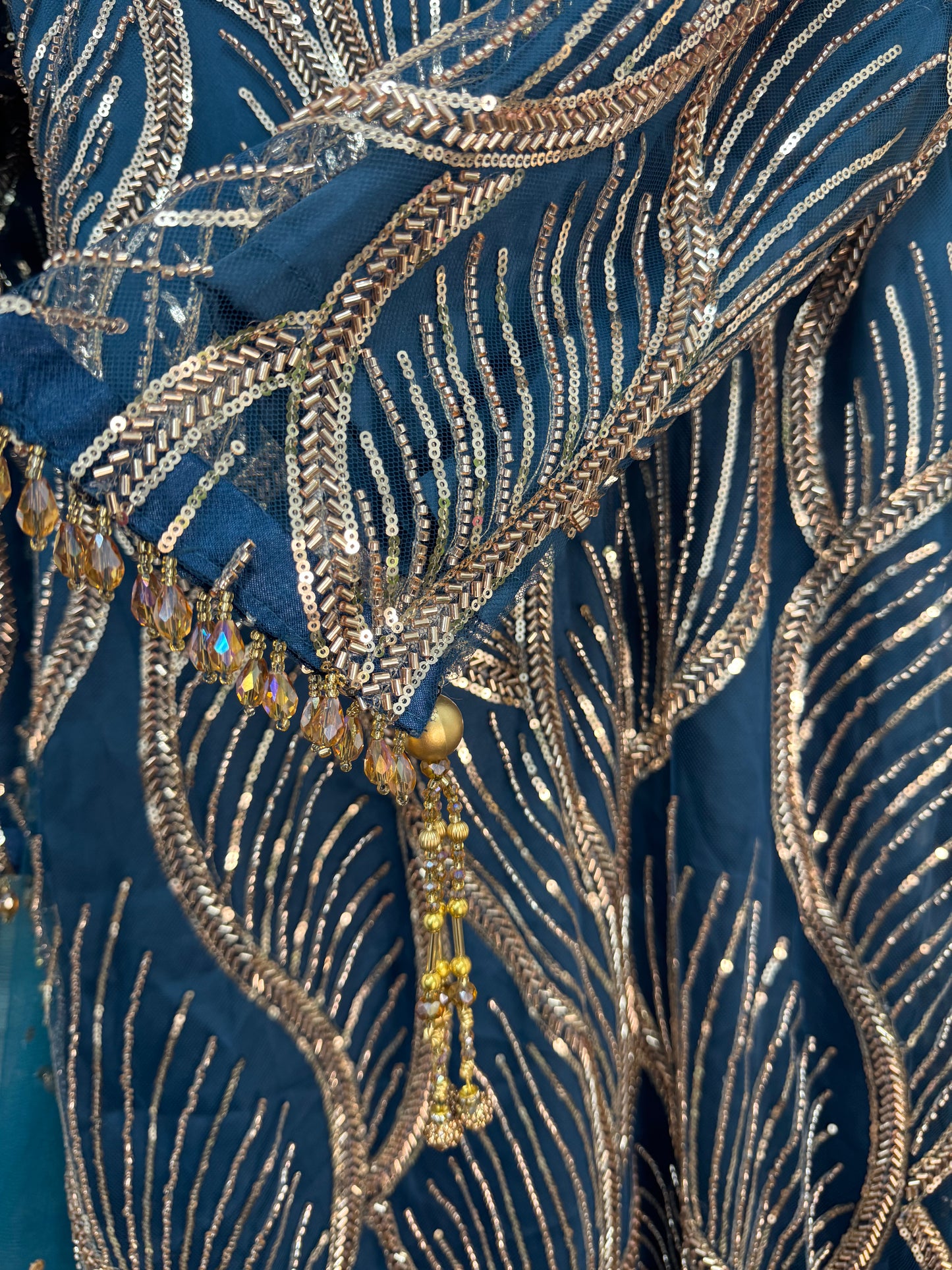 Heer - Teal Cutdana Net