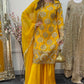 Kiran - Sheesha Sharara Set - Yellow - Mehndi outfit - Party wear - W