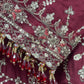 “Dulhan” Maria B Inspired - Maroon Garara - R