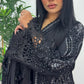 Maria B Luxury Velvet - Black