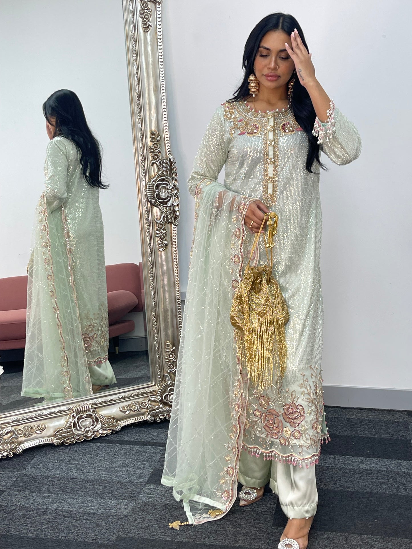 Sahara - CutDana - sage green - AC