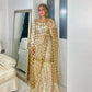(Preorder 4 weeks) BRIDAL Posheeda Sheesh Dupatta Only - Poshida Sheesha - Mirror dupata
