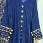 Komal - Navy Blue Velvet