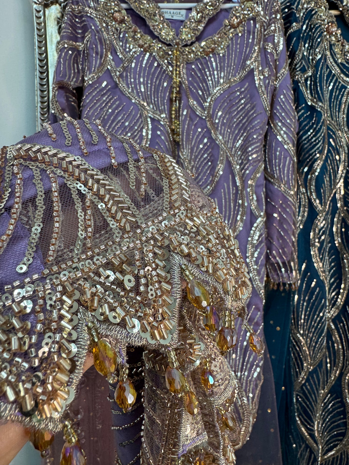 Heer - Cutdana Net - Lilac purple -