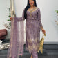 Payal - Cutdana Net - Lilac purple - G