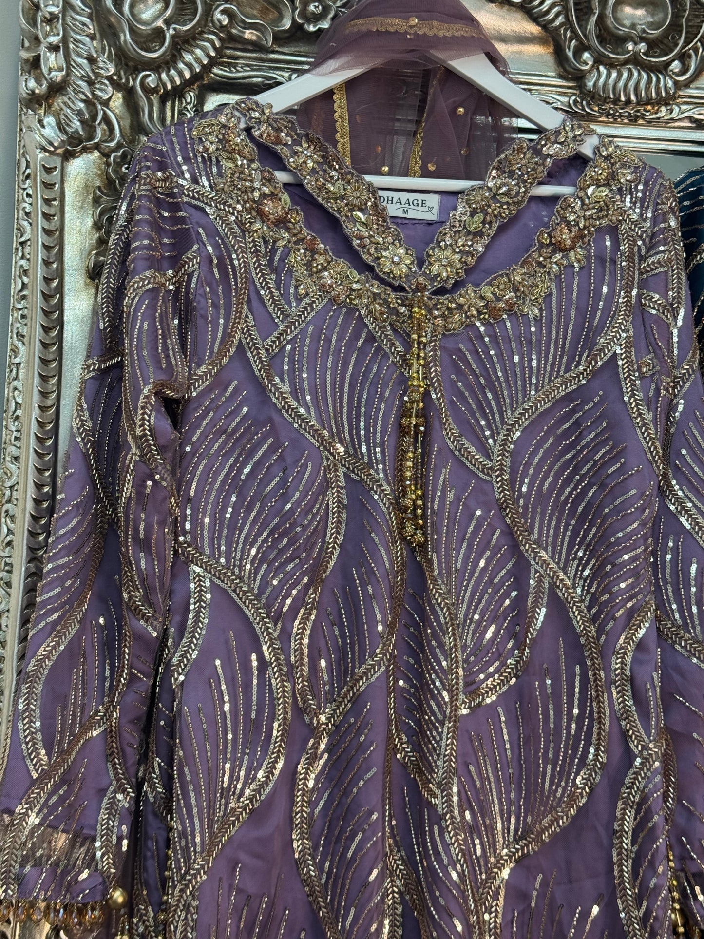 Heer - Cutdana Net - Lilac purple -