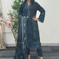 Maria B Luxury Velvet - Teal
