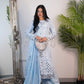 Afshan - Sky Blue