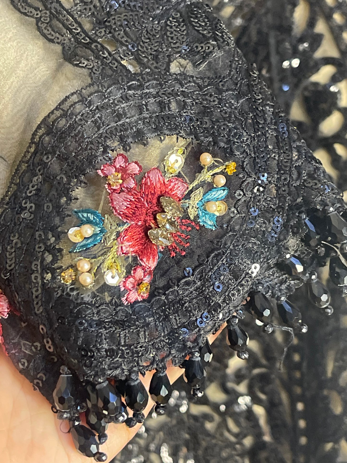 Nagin - Maria B Inspired Embroidered - Black - R