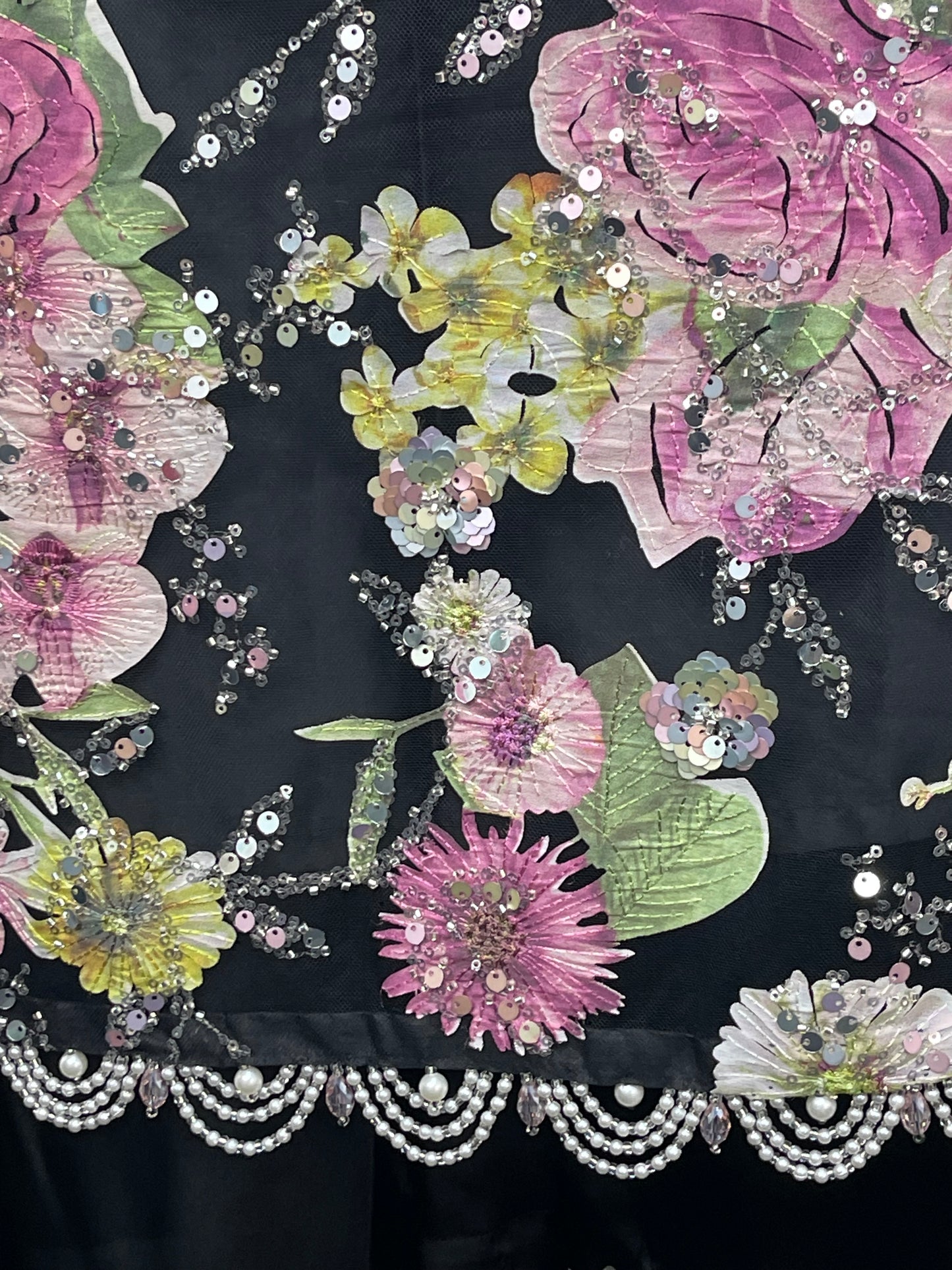 Kareena - Cut Dana Net- Black - Karina