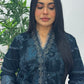Maria B Luxury Velvet - Teal