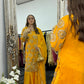 Kiran - Sheesha Sharara Set - Yellow - Mehndi outfit - Party wear - W