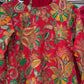 Phoolwari - Armani Silk - Red