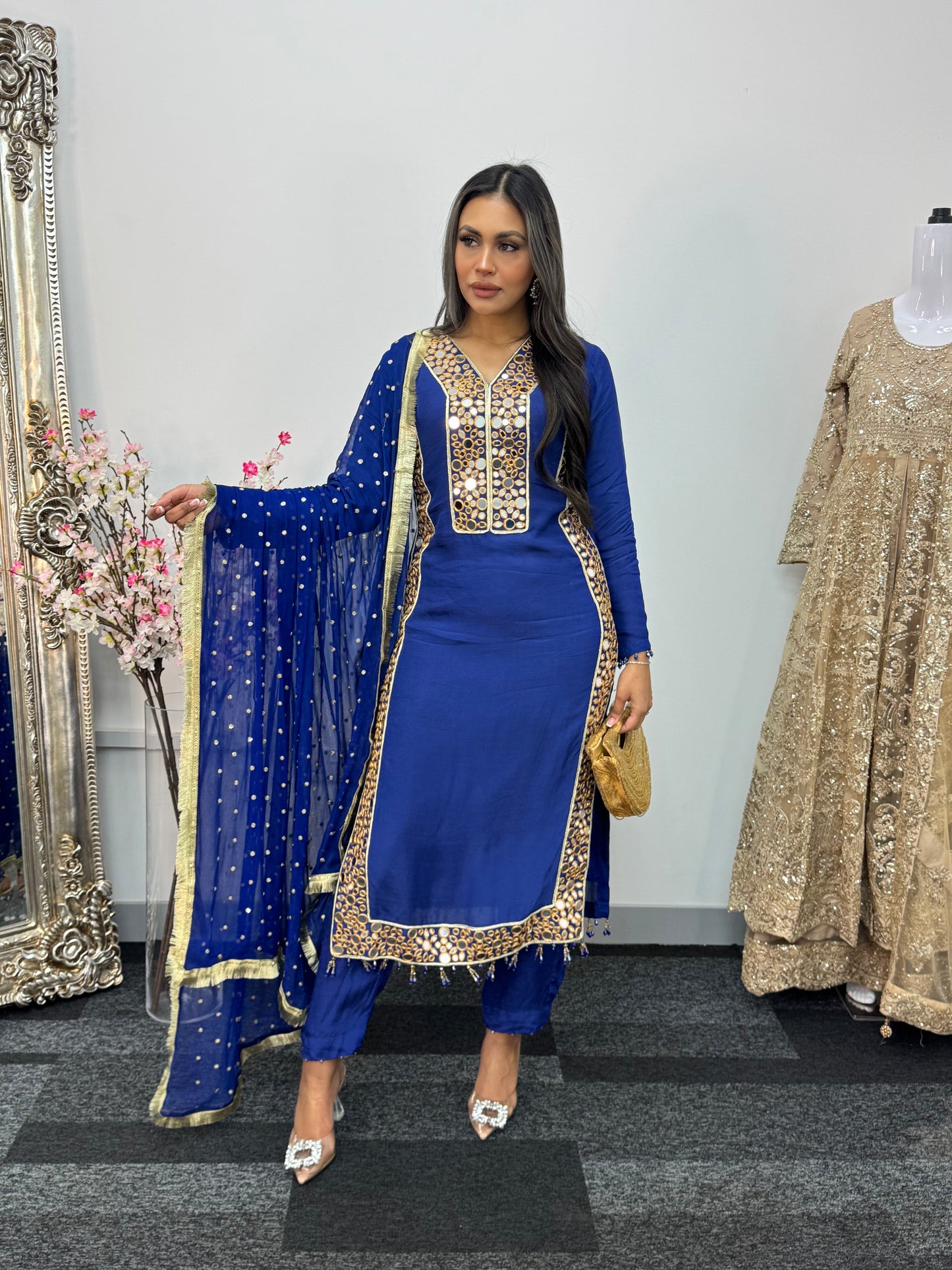 Jhilmil - Mirror Blue - H