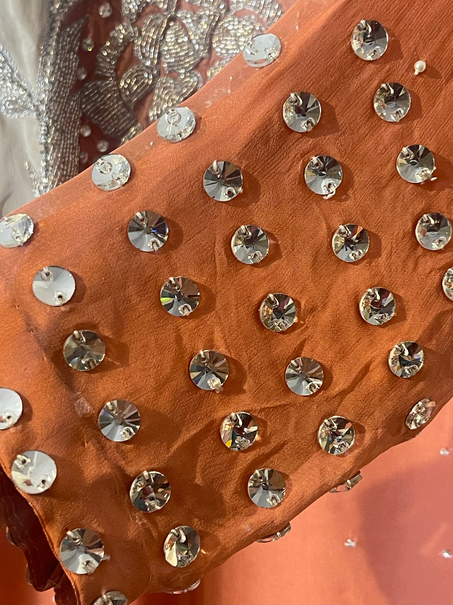 “Nageena” - Party Wear - Peach - Ivory - Nagina - R