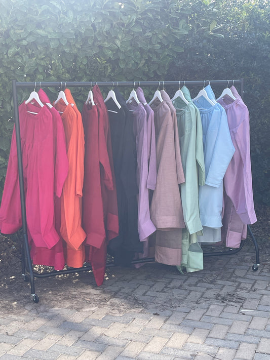 Saba - Farshi Shalwar - blue -P