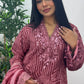 Maria B Luxury Velvet - Pink