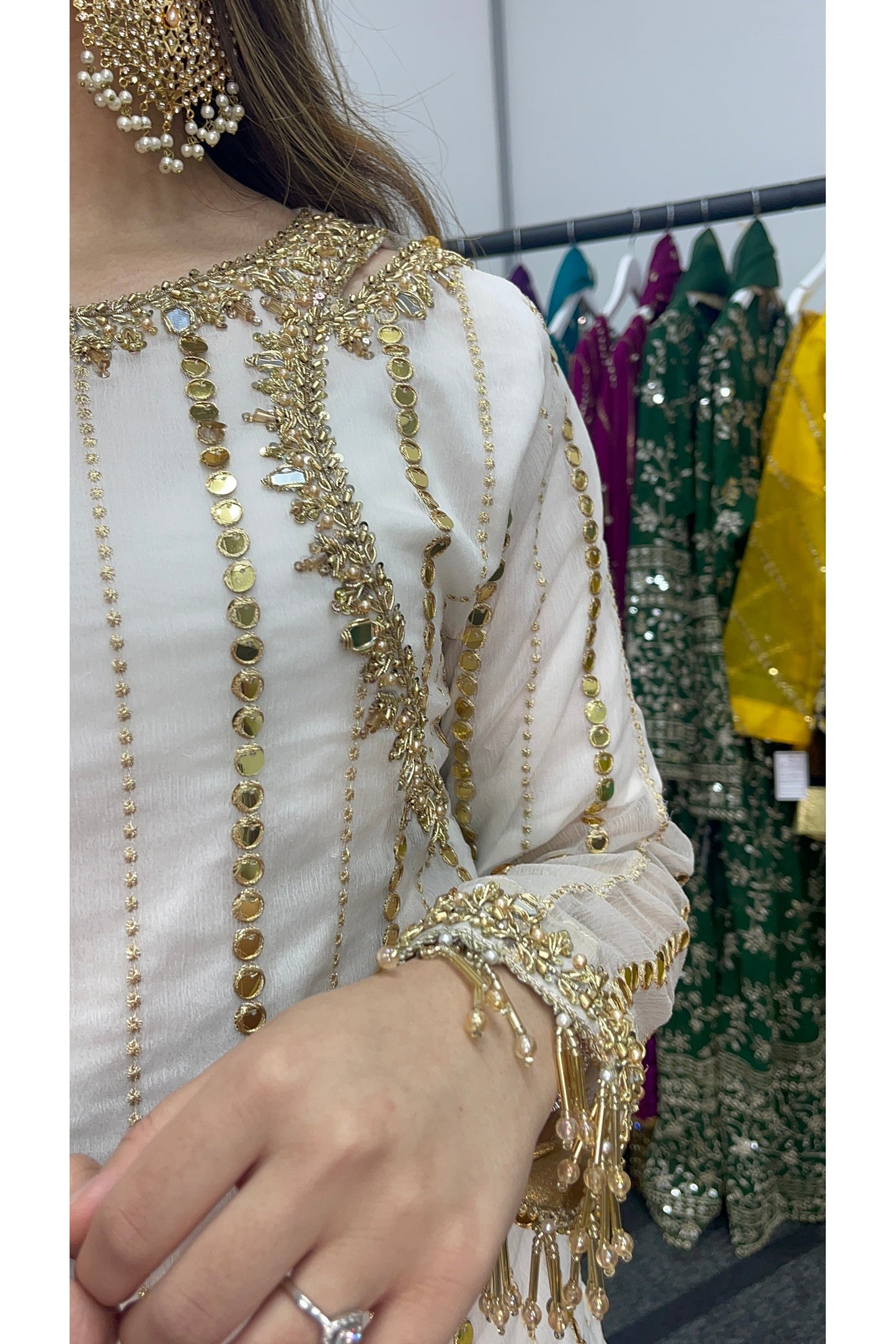 Farshi Garara white - farshee -J