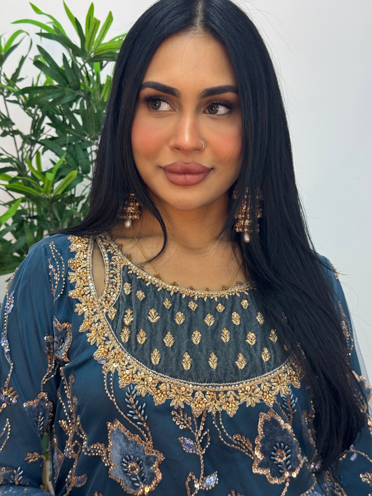 Siyara - CutDana - Teal -